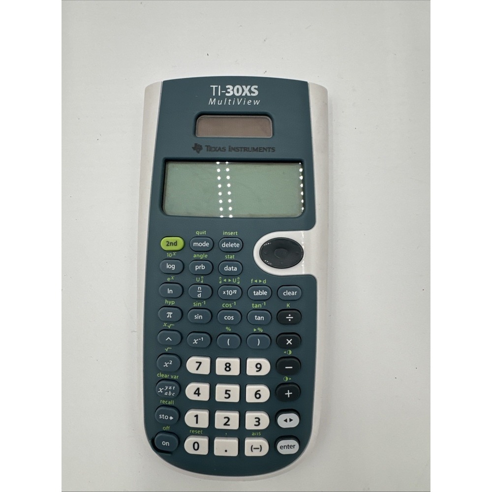 Texas‎ Instruments TI-30XS MultiView Scientific Calculator - Gray Math - Picture 2 of 12